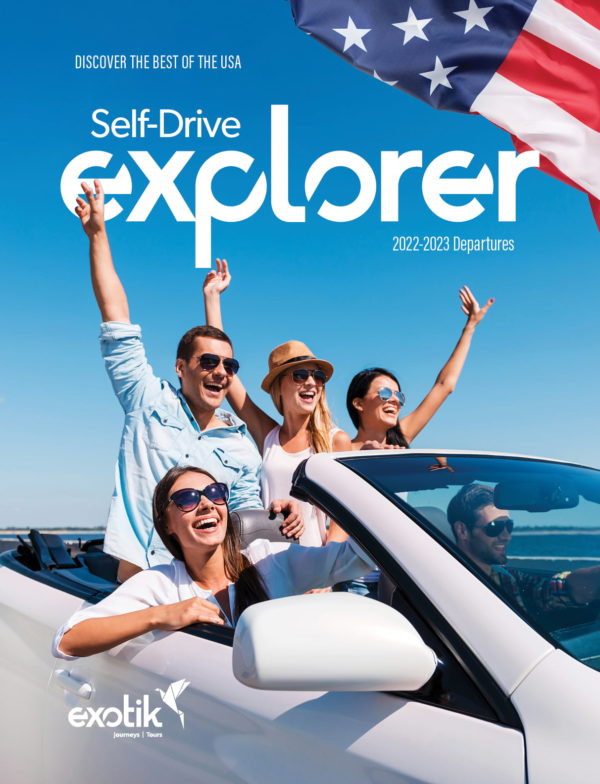 Exotik Journeys - USA Self-Drive Explorer - 2022 - 2023 Departures
